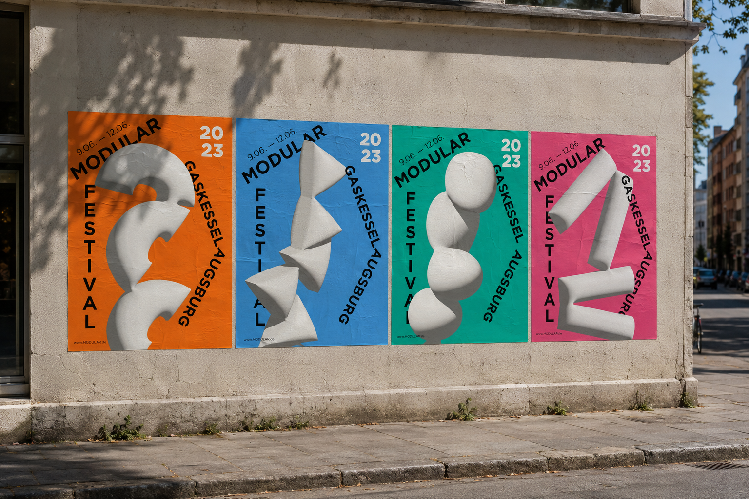 Festival Identity — 3D/Adobe